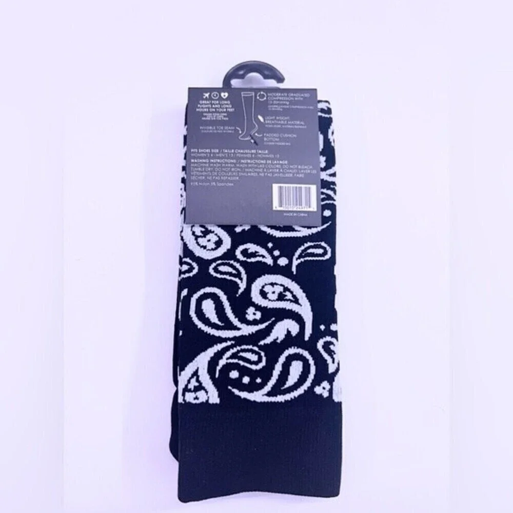 Living Royal Compression Socks - Graduated Compression 15-20mmHg Padded Cushion.